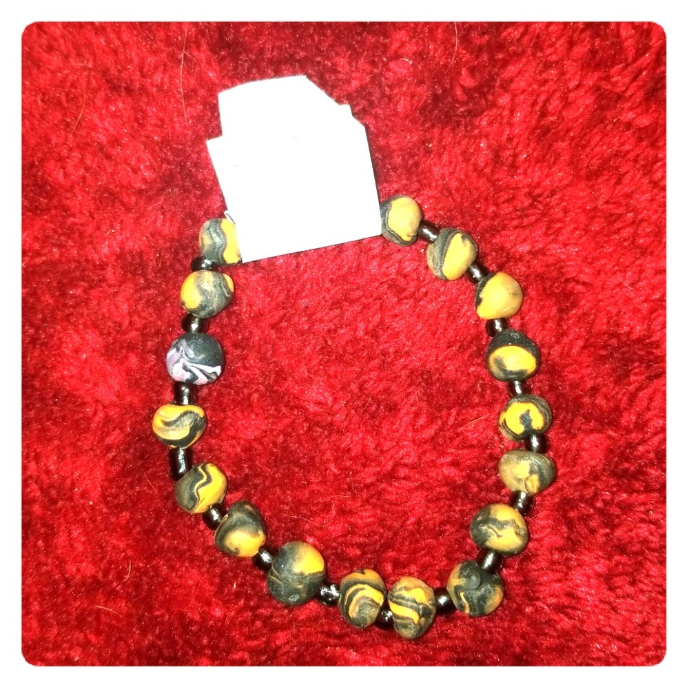 Polymer Clay Stretch Bracelet